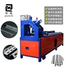 CNC hydraulic automatic aluminum pipe sawing punching machine for steel hole