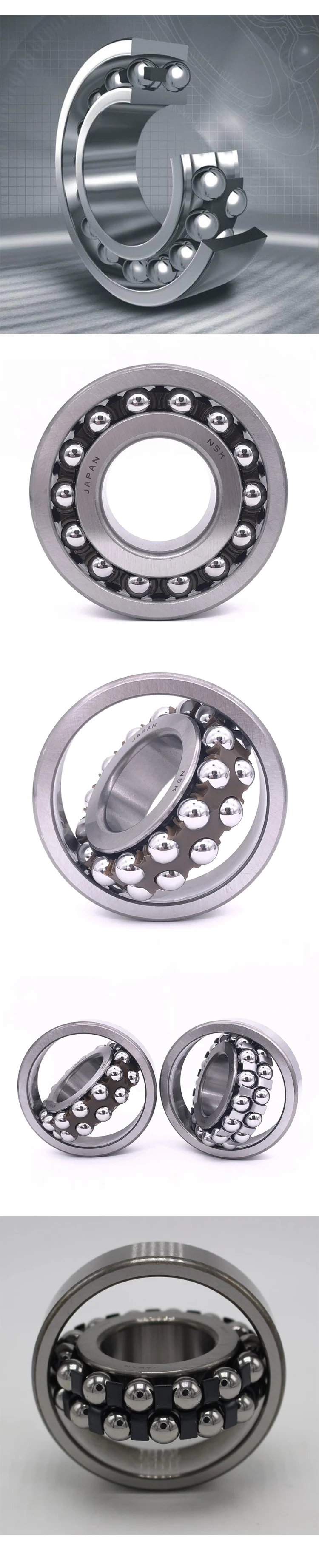 10 Years Experience 1313 Spherical Self-Aligning Ball Bearing 65x140x33 mm