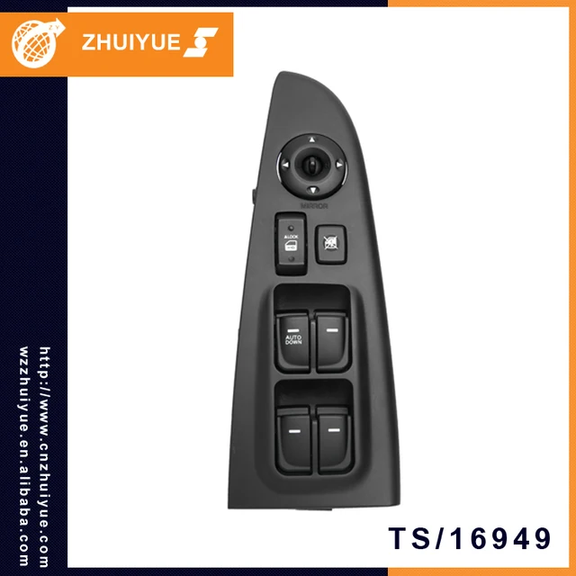 ZHUIYUE Most Demanded Products Electric Power Window Master Switch For ELANTRA