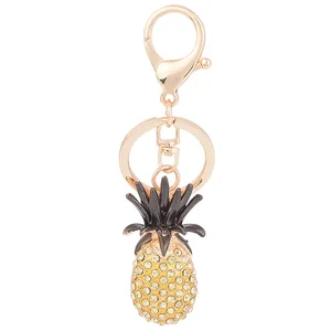 fashion women new birthday gift pendant yellow crystal car key