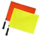 Cheap Sport Racing Checkered Flag Football Coaching Equipment Training Signal Flag with custom design