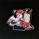 Free Sample Custom Printed Acrylic Keychain Blank Anime Character