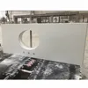 American wholesale customized white artificial prefabricated quartz stone slab countertop for kitchen