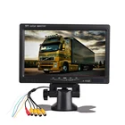 7W 500:1 car head rest monitor 7 inch touch screen lcd monitor for car pc