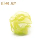 Factory Directly 60g Yellow Exfoliating Bath Shower Flower Sponge Puff Ball