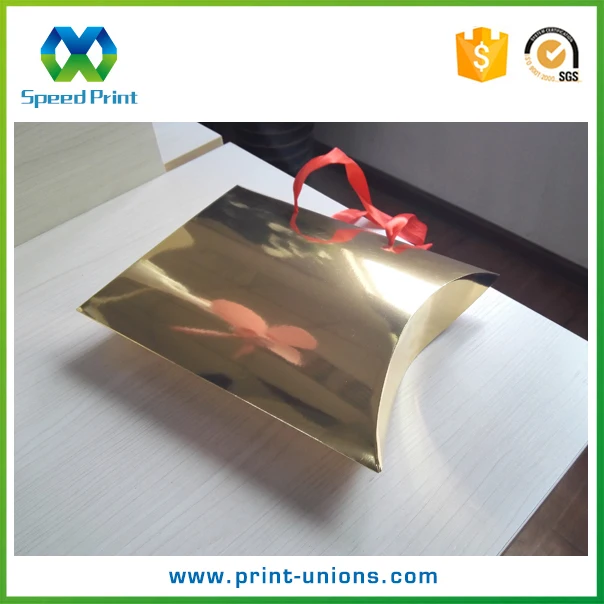custom design hair extensions pillow boxes for hair packaging