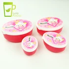 LULA indonesia 250ml sample cheap small plastic container storage food grade ready meal asian food container