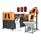 4 cavities full automatic pet bottle blowing machine for mini bottles