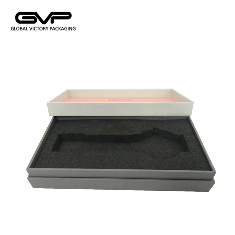 hot sell custom flat paper watch strap packing box case