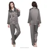 full length silk pajama set women