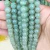Bracelet DIY New Arrivals Natural Stone Green Jade Round Stone Beads