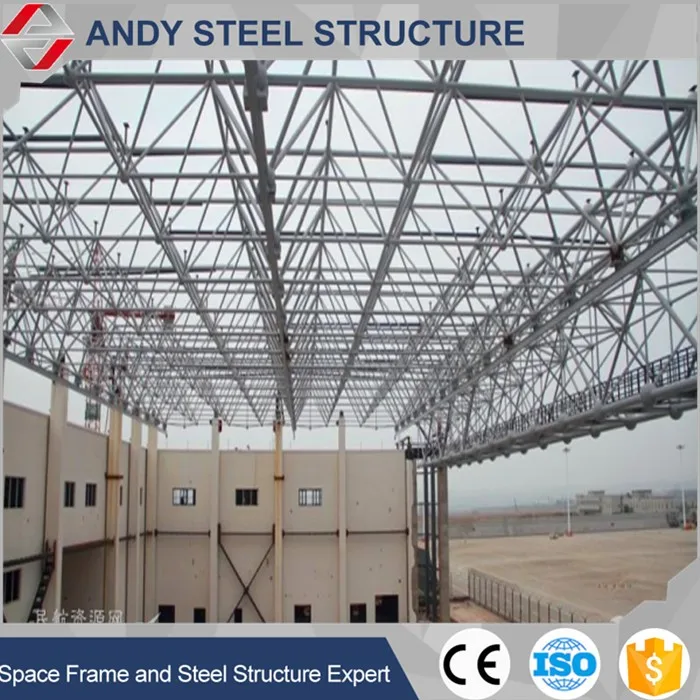 stainless steel space frame/steel structure