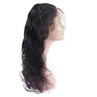 Wholesales New Design Remy Hair Products Brazilian Human Hair Body Wave 360 Lace Frontal