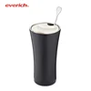 450 ml thermo stainless steel mug coffee cup with stirrer
