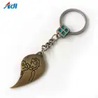 Fashion Personalized Couple Lovers Key Chain Holder Love Heart Best Friends Gifts Keychain