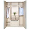 Beautiful modern house design cheap wardrobe cabinets with folding door