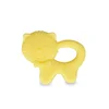 Factory price lovely cat shape baby silicone bibs teething