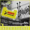 Thailand yellow plastic electric shock security fence warning signs