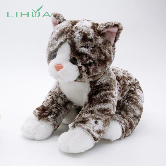 custom soft mini doll plush animal cat stuffed toy that look