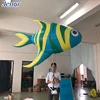 Big Inflatable Fish Balloon with Battery for Event Advertising