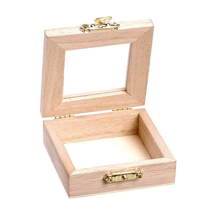wanuo mdf gift box/ customized crafted wood jewel box