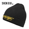 Wholesale cheap Colorful 100% Acrylic Custom Logo Ladies Men Embroidered cuff beanie church knitted ski mask winter hat