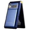 Flip Open Elder Cell Phone Unlocked 2.6 inch 610 MTK 61D Dual Sim Card Big Keyboard Mobile Phone for Elderly