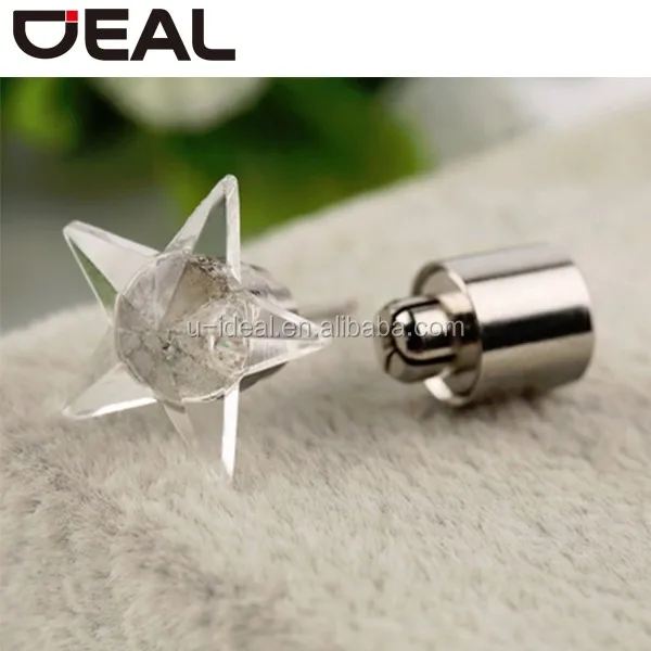 christmas gift easy use led earrings,flashing led earring,light