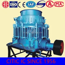Mining equipment stationary roller bearing aggregate stone spring cone crusher