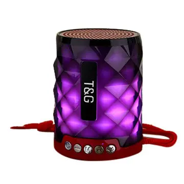 Portable Mini Stereo LED Light Bluetooth 5.0 Speaker For Phone PC - ANKUX Tech Co., Ltd