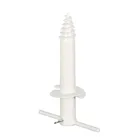 Outdoor Convenient nice white color camping beach Sun sand umbrella auger umbrella anchor