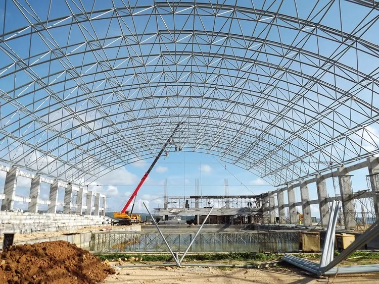 Steel Frame Roof Structure