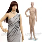 Hot sale M0031-STF01 plastic female mannequin, new model girl dress
