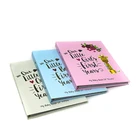 Hidden metal coil colorful book printing English children coloring cartoon child hardcover printing baby record book