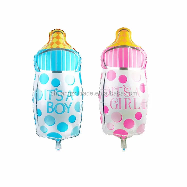 milk bottles wholesale self sealing gender reveal balloon babys