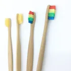 New products bamboo toothbrush biodegradable bristles baby for home use