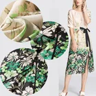 Fonesun-C122 Digital printed cotton dress fabric