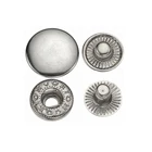 2019 Hot sell new logo design high quality stock metal botton snap buttons for clothing