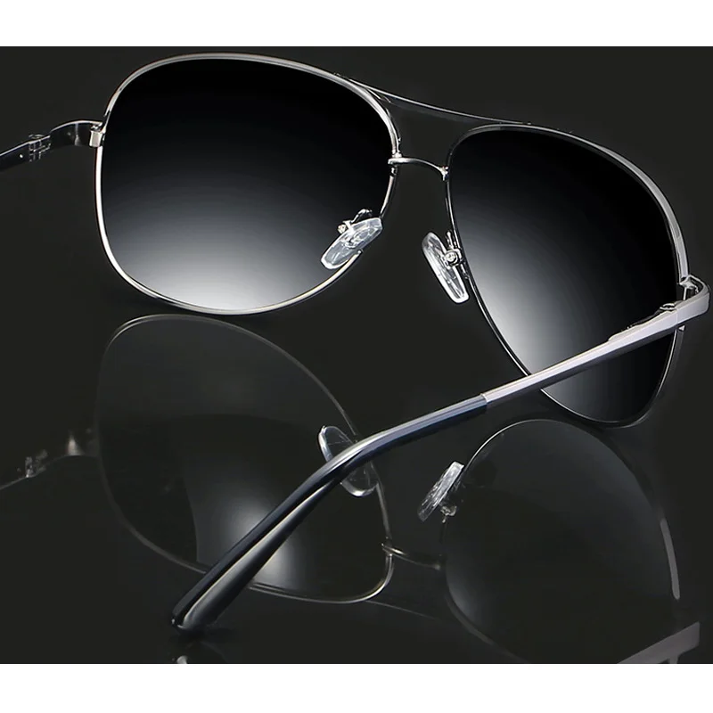 Polarized men's sunglasses new driving sunglasses tide frog mirror driver polarized sunglasses5