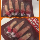 Halloween Mask. Factory Direct Sale Halloween Accessories 5 Bloody Severed Fingers .halloween Decoration Devil Mask.