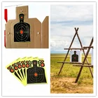 Splatterburst Silhouette Reactive Shooting Target