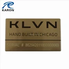 Printing Business Card Custom Printing Steel Business Card With Brushed Finishing