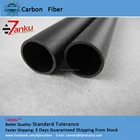 High temperature resistance 3K carbon fiber tubes,tube length (1M)