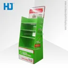 Golf Ball Promotion Customized Paper Advertising Stand Cardboard Floor Display Stand