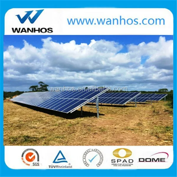 Solar ground screw pile