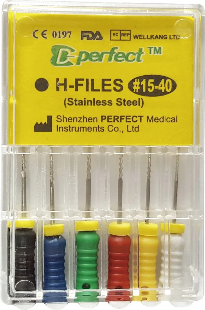 Dental Instruments Rotary Endo H Files/ Stainless Steel H Files (hand