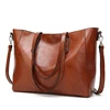 High quality oil wax pu leather designer handbags wholesale china