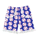 Wholesale summer kids print shorts toddler boutique sport clothing baby girl shorts