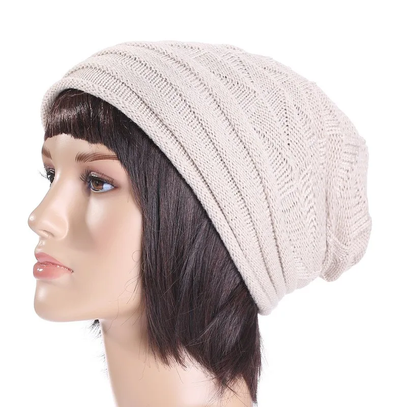 Warm knitted cap hat