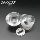 COB lens for indoor light lamp 45mm cob led lenses 15 degree